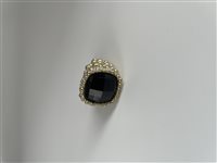 Anello Daniela De Marchi Donna Assolo in Ottone Onice AN0223 OAG ON